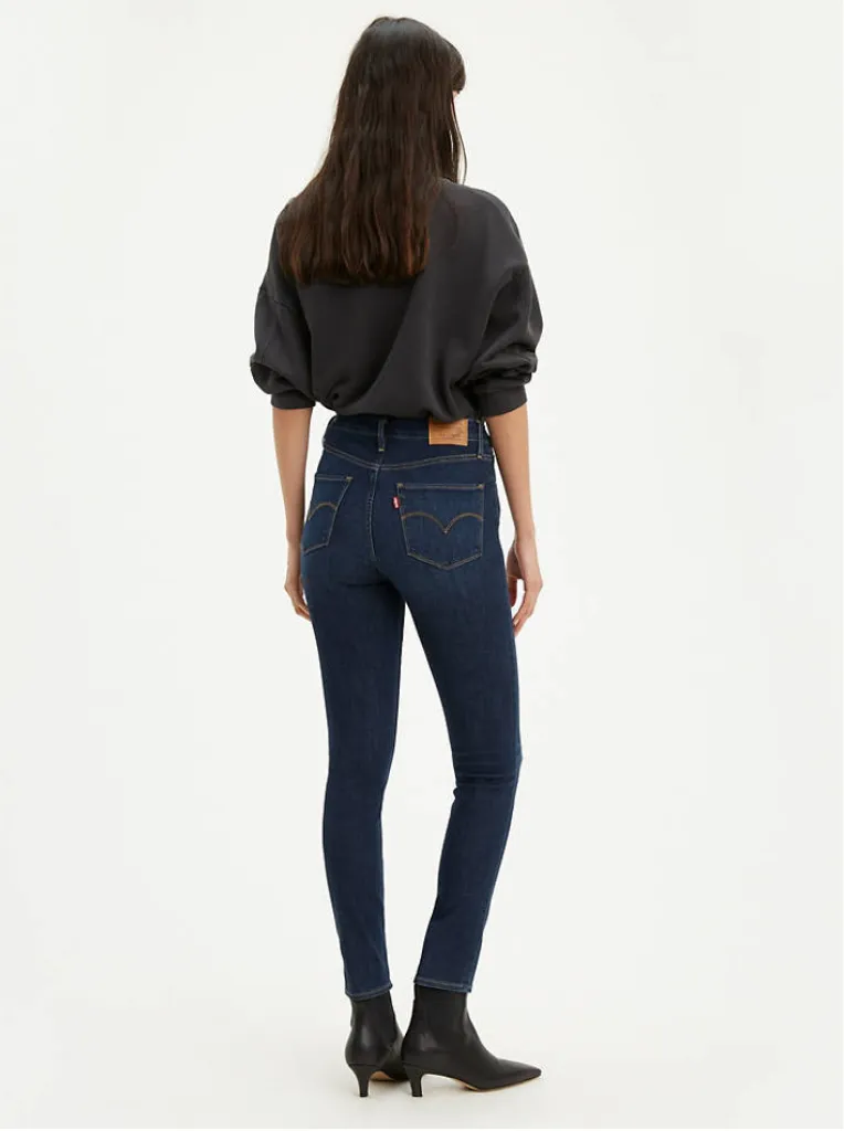721 HIGH RISE SKINNY WOMEN'S JEANS in Smooth it Out Dark Wash