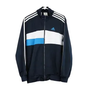 Age 16 Adidas Track Jacket - XL Navy Polyester