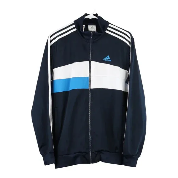 Age 16 Adidas Track Jacket - XL Navy Polyester