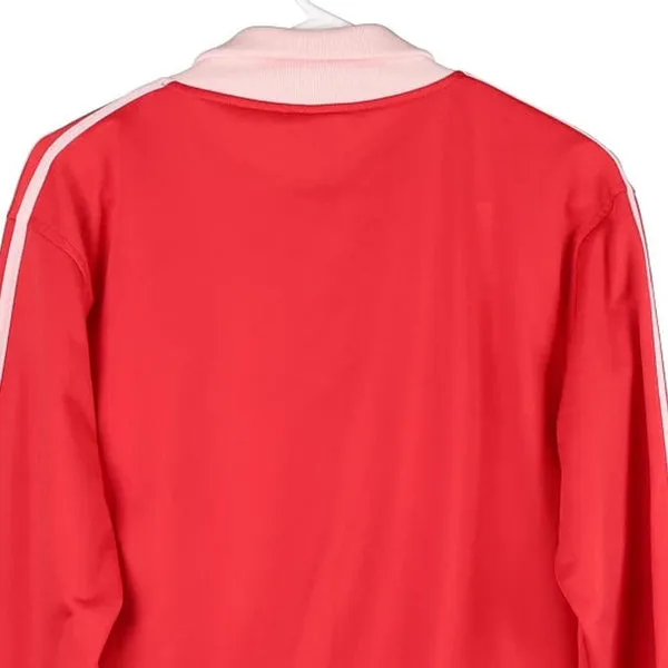 Age 8-10 Adidas Track Jacket - Large Pink Polyester