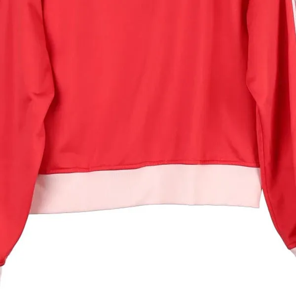 Age 8-10 Adidas Track Jacket - Large Pink Polyester