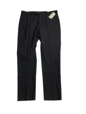 Alfani Mens Slim fit Dress Pants 34 / 34 Black Solid Stretch