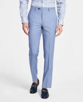 Bar Iii Mens Slim fit Dress Pants 32 / 34 Blue Solid