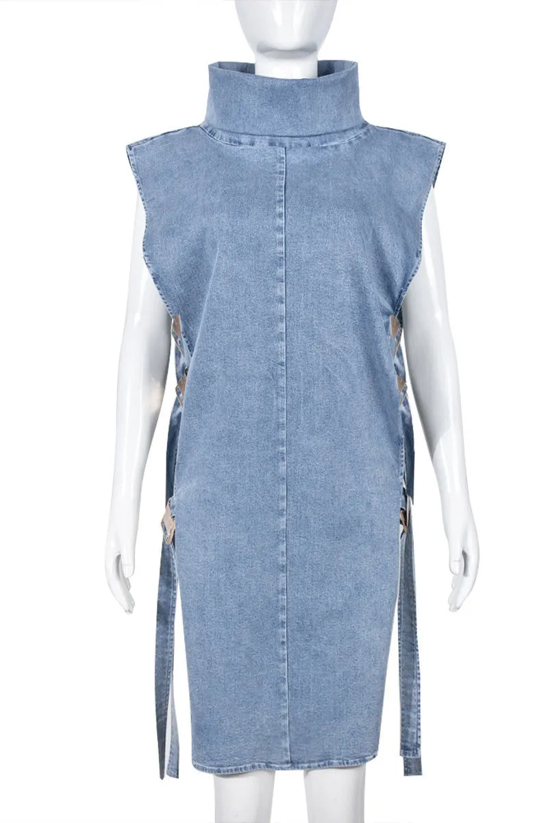 BD230 Denim Fashion Dress