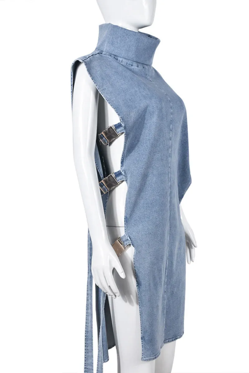 BD230 Denim Fashion Dress