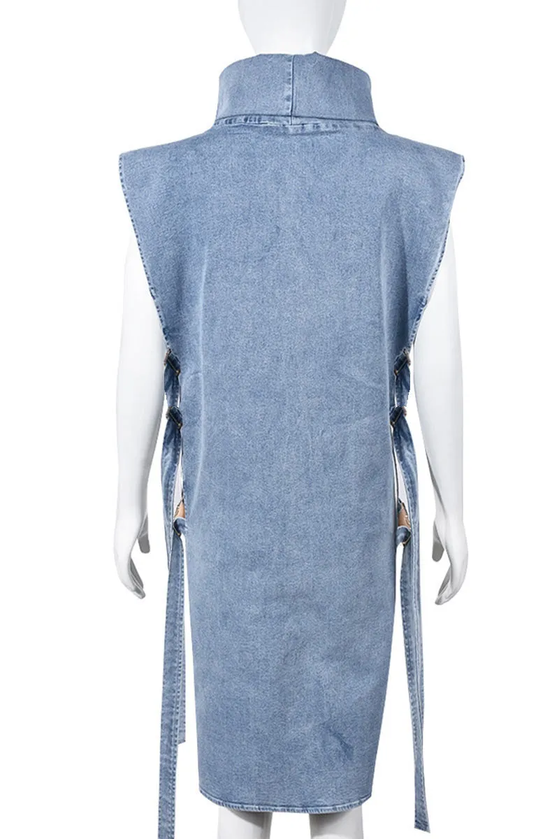 BD230 Denim Fashion Dress