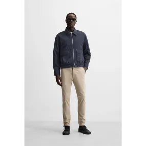 Beige Slim Fit Chinos
