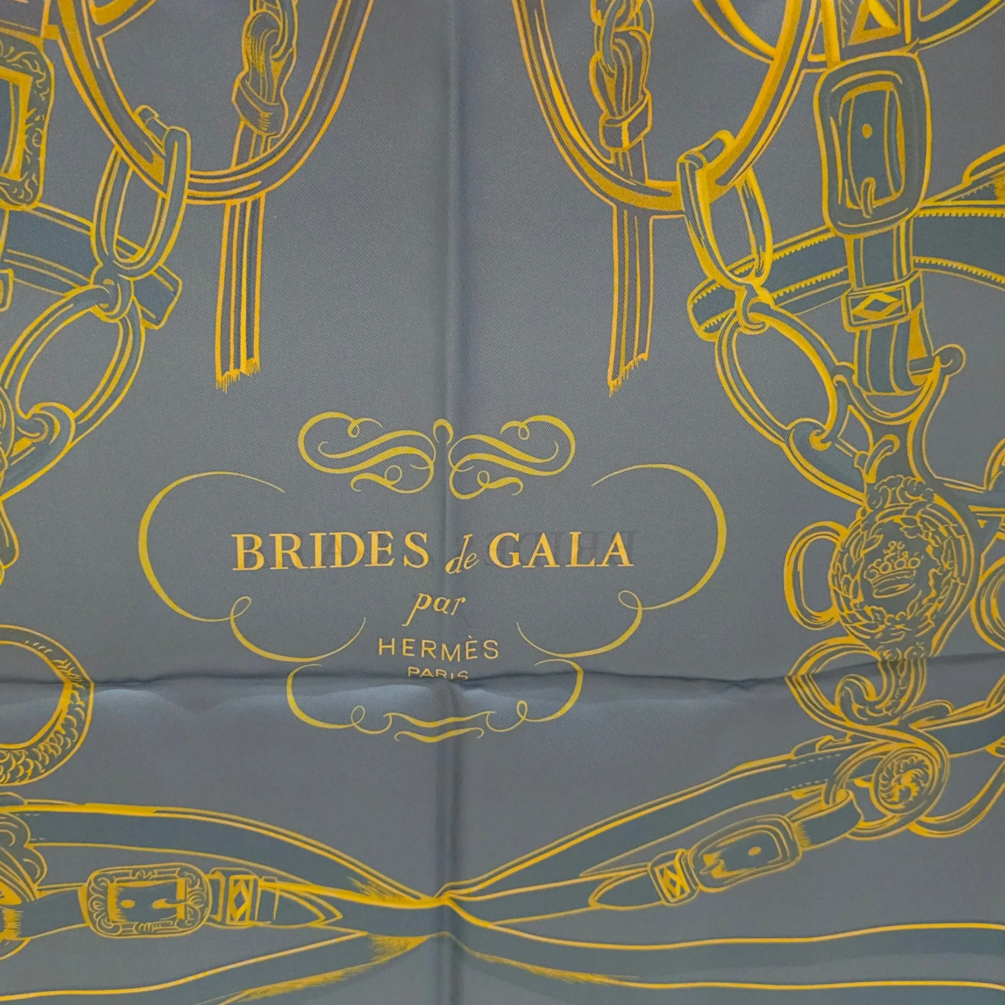 Brides De Gala 90 Rose/Vert Double Face Scarf