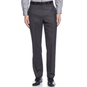 Calvin Klein Mens Slim fit Dress Pants Pants 31 / 30 Grey Solid Stretch