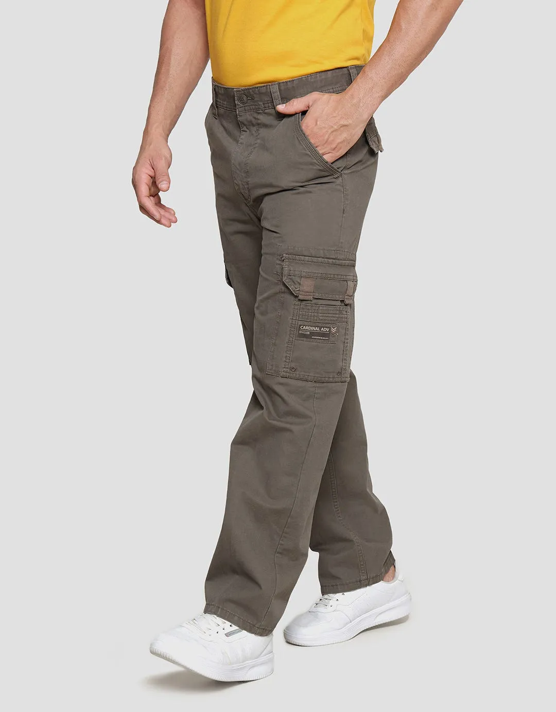 Cardinal Casual Look Celana Panjang Cargo Pria