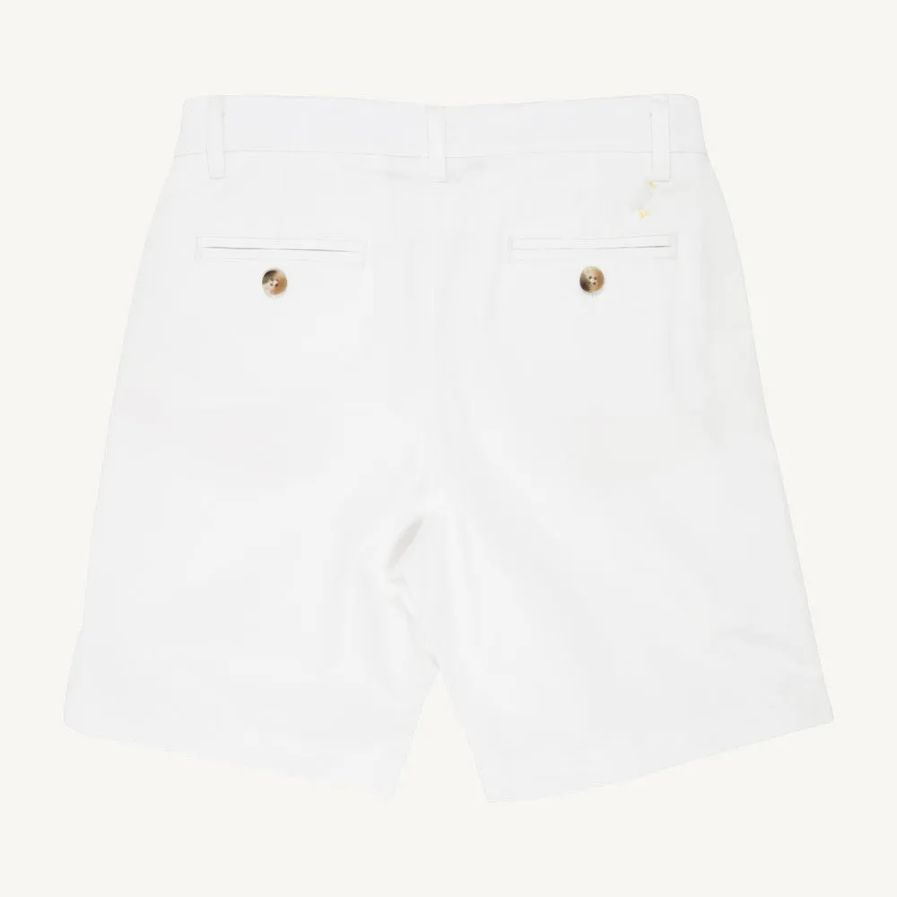 Charlie's Chinos - Worth Avenue White with Multicolor Stork