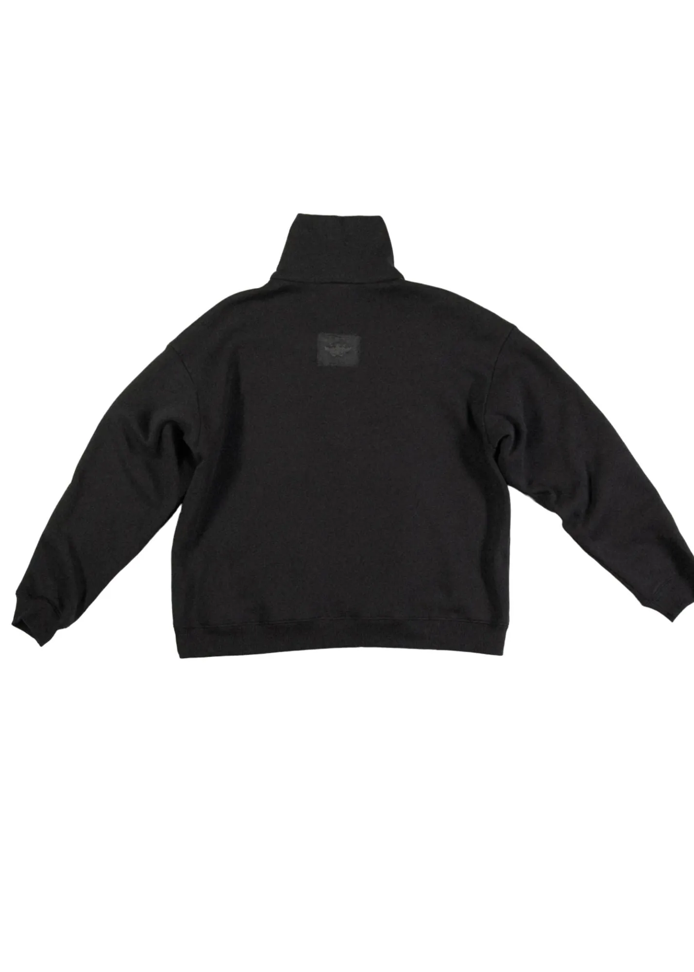 Core Half Zip Jmper-Black