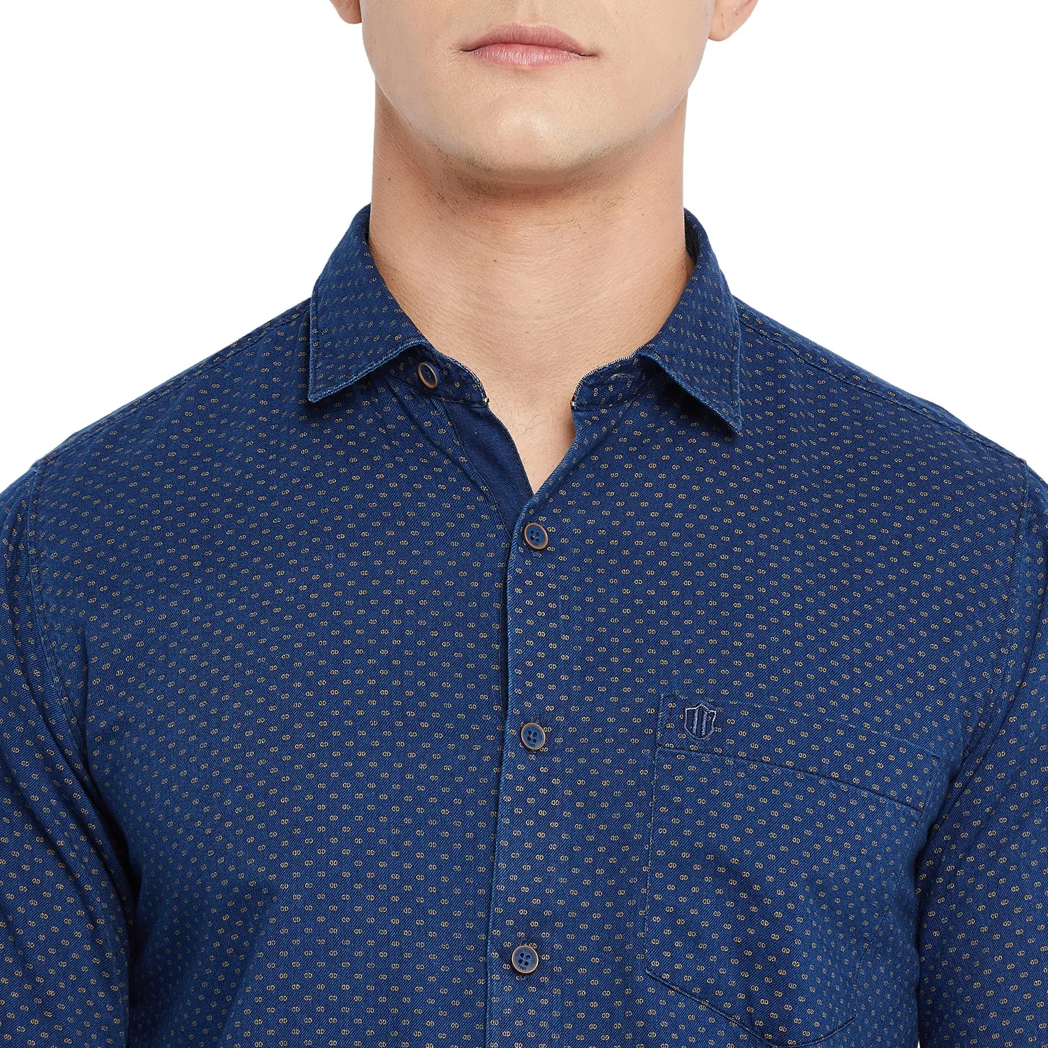 Duke Stardust Men Full Sleeve Cotton Shirt (SDO9002R)