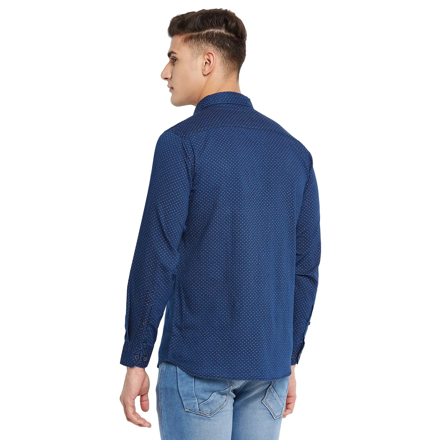 Duke Stardust Men Full Sleeve Cotton Shirt (SDO9002R)