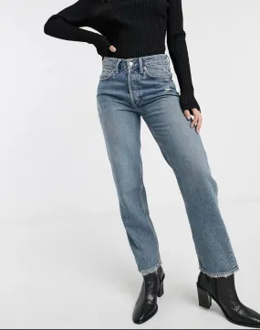 Free People Fast Times Classic Mom Jeans NWT 25