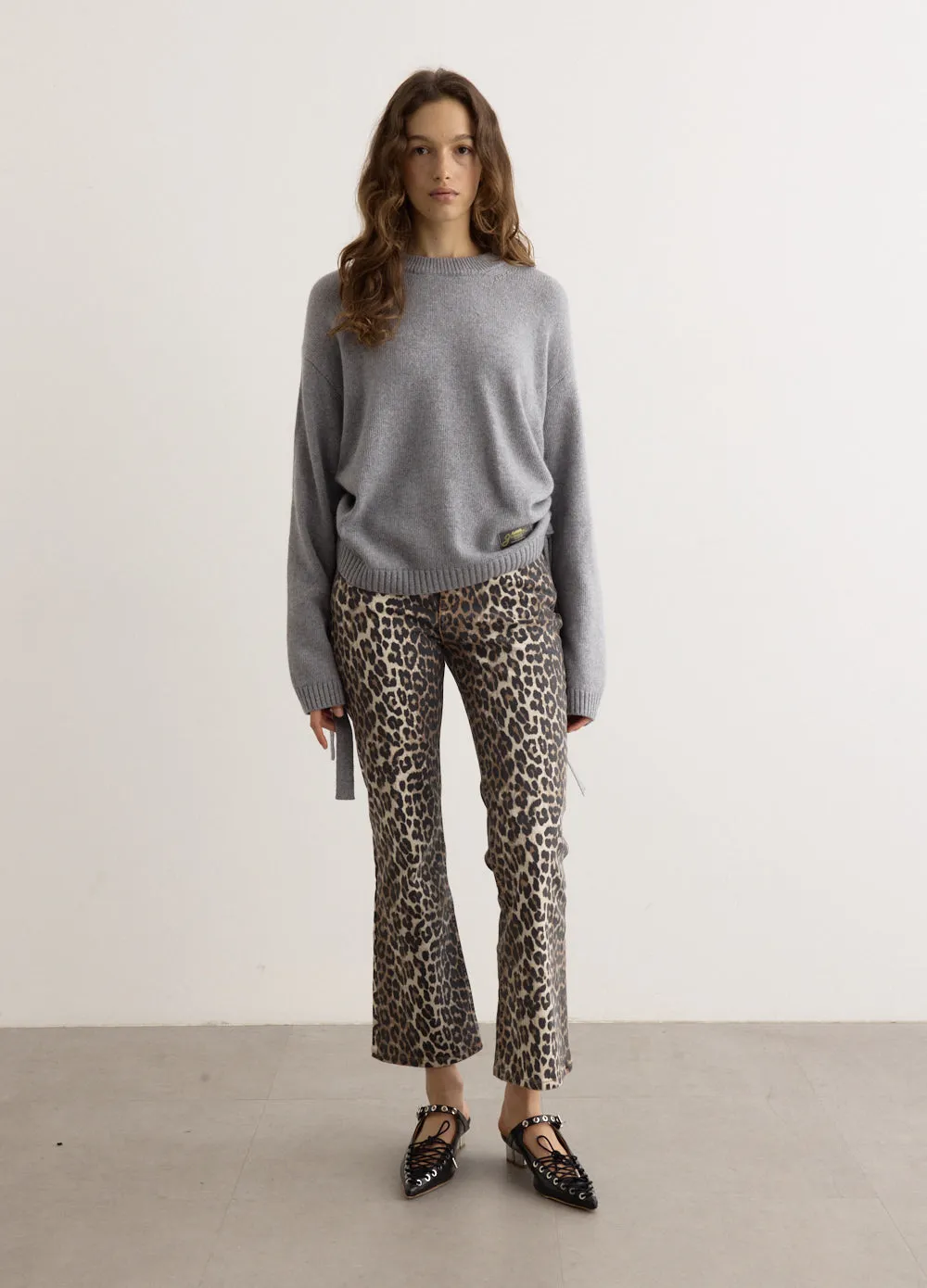 Future Wool Mix Oversized O-Neck Jumper