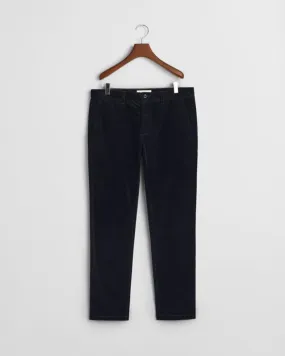 Gant Apparel Mens SLIM CORD CHINOS 433/EVENING BLUE