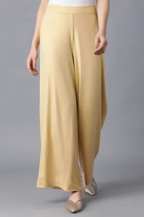 Gold Straight Palazzo