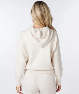 Ivory Knit Hoodie
