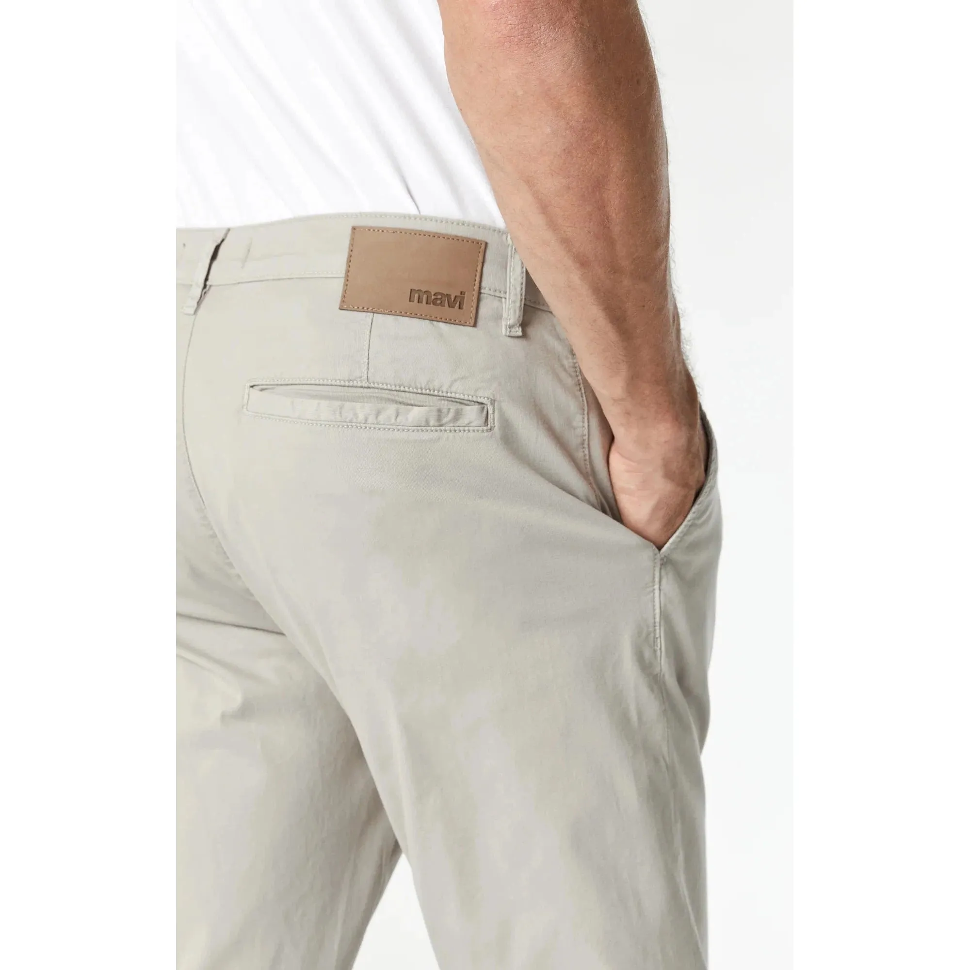 Johnny Twill Pant - Mavi