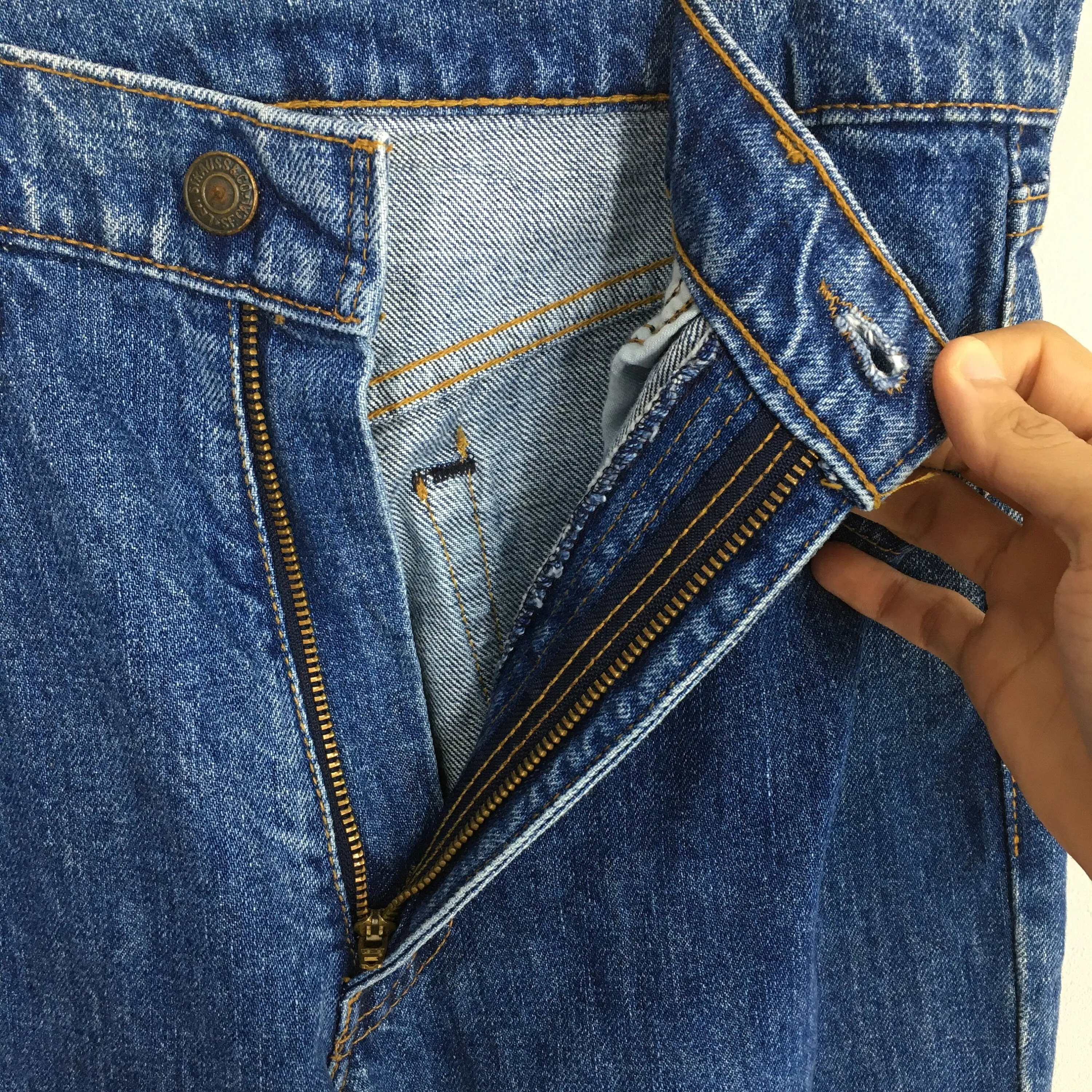 Levi's 503 Indigo Blue Slim Fit Jeans Size 30x31