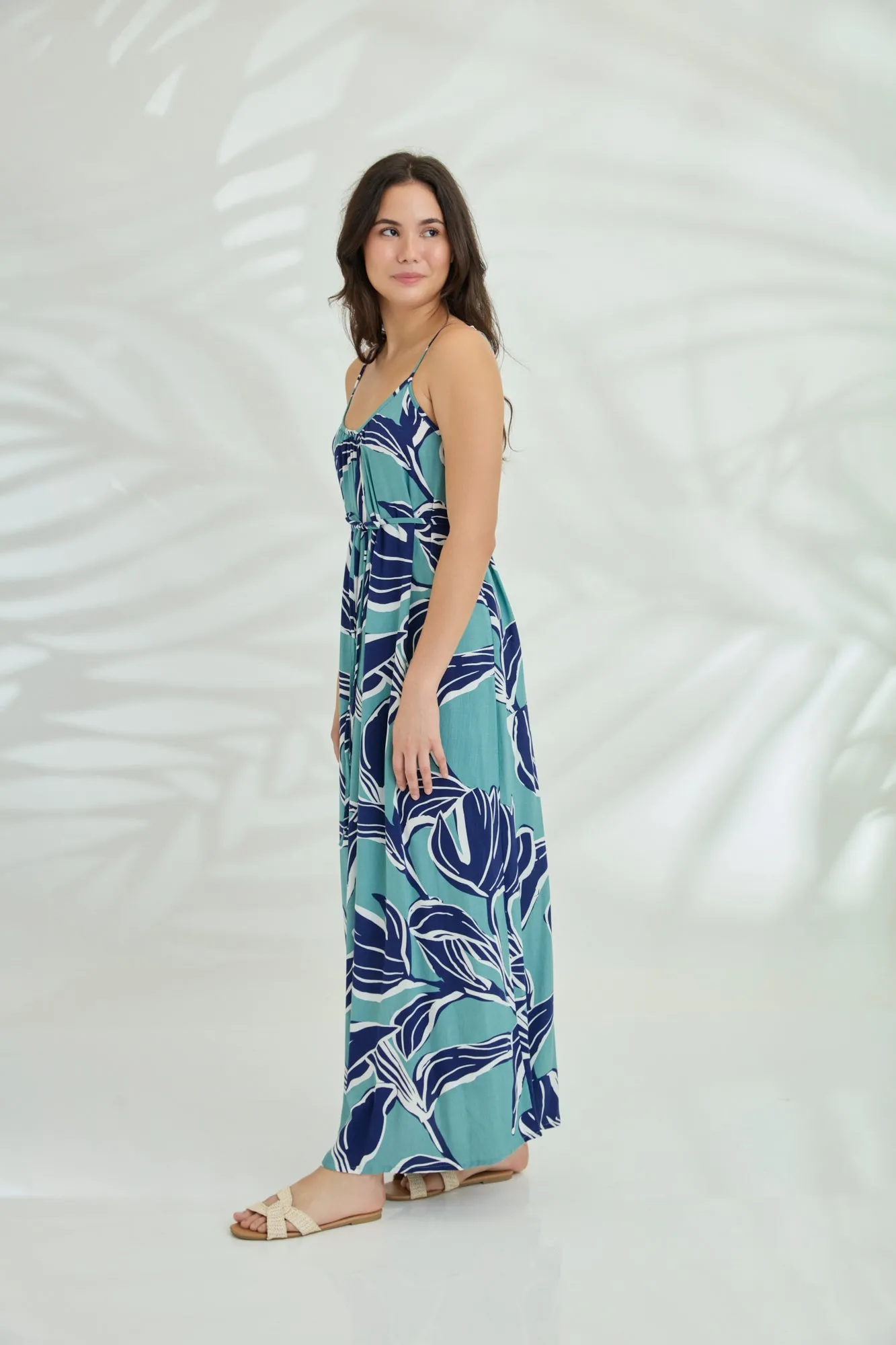 Maxi with belt - Abby Green