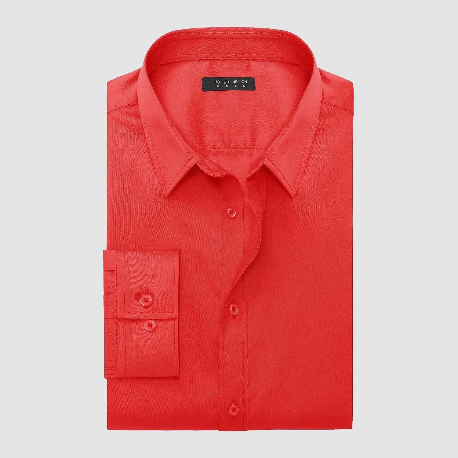 Men's Long Sleeve Uv Golf Shirts Wrinkle-Free Slim Fit Uv Golf Shirts