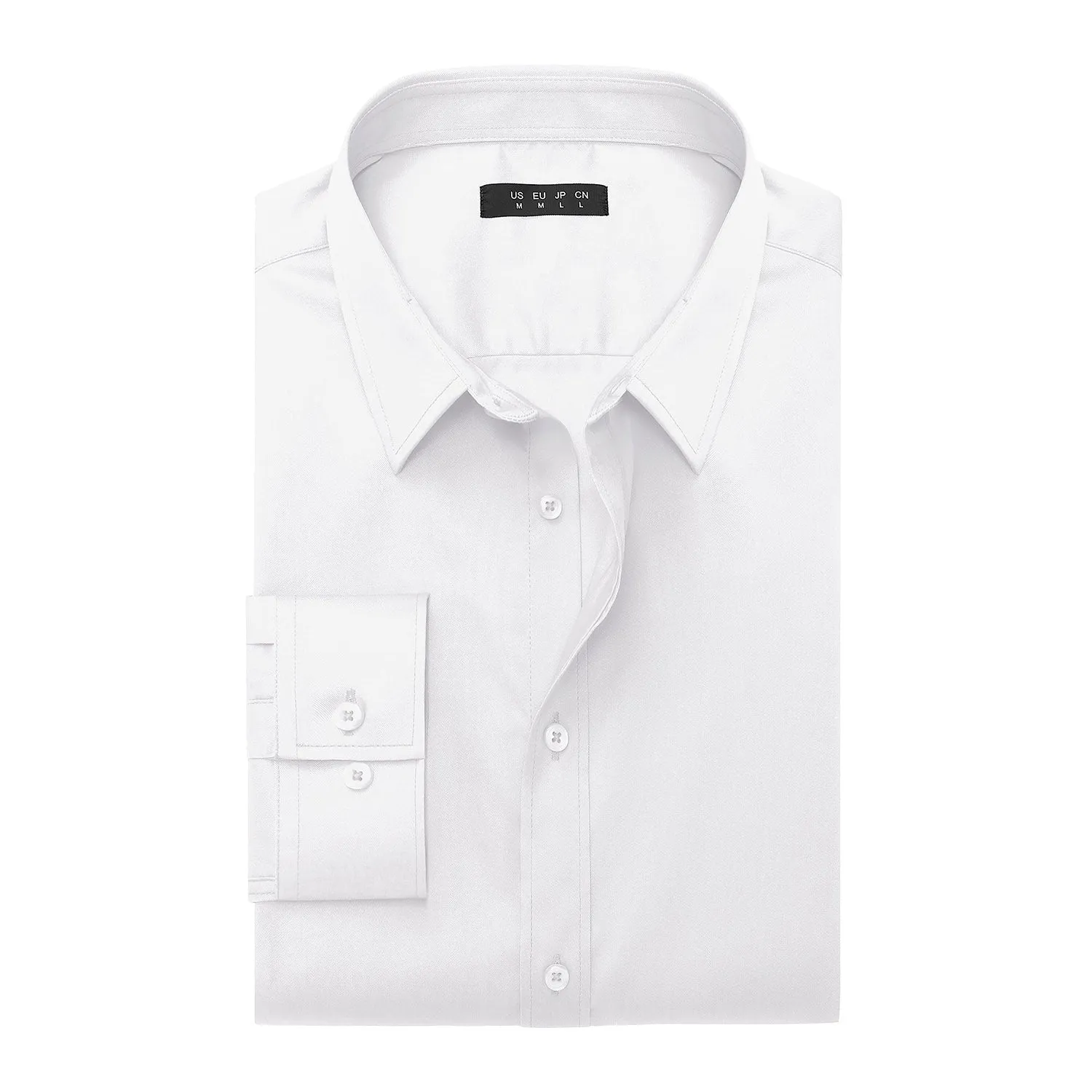 Men's Long Sleeve Uv Golf Shirts Wrinkle-Free Slim Fit Uv Golf Shirts