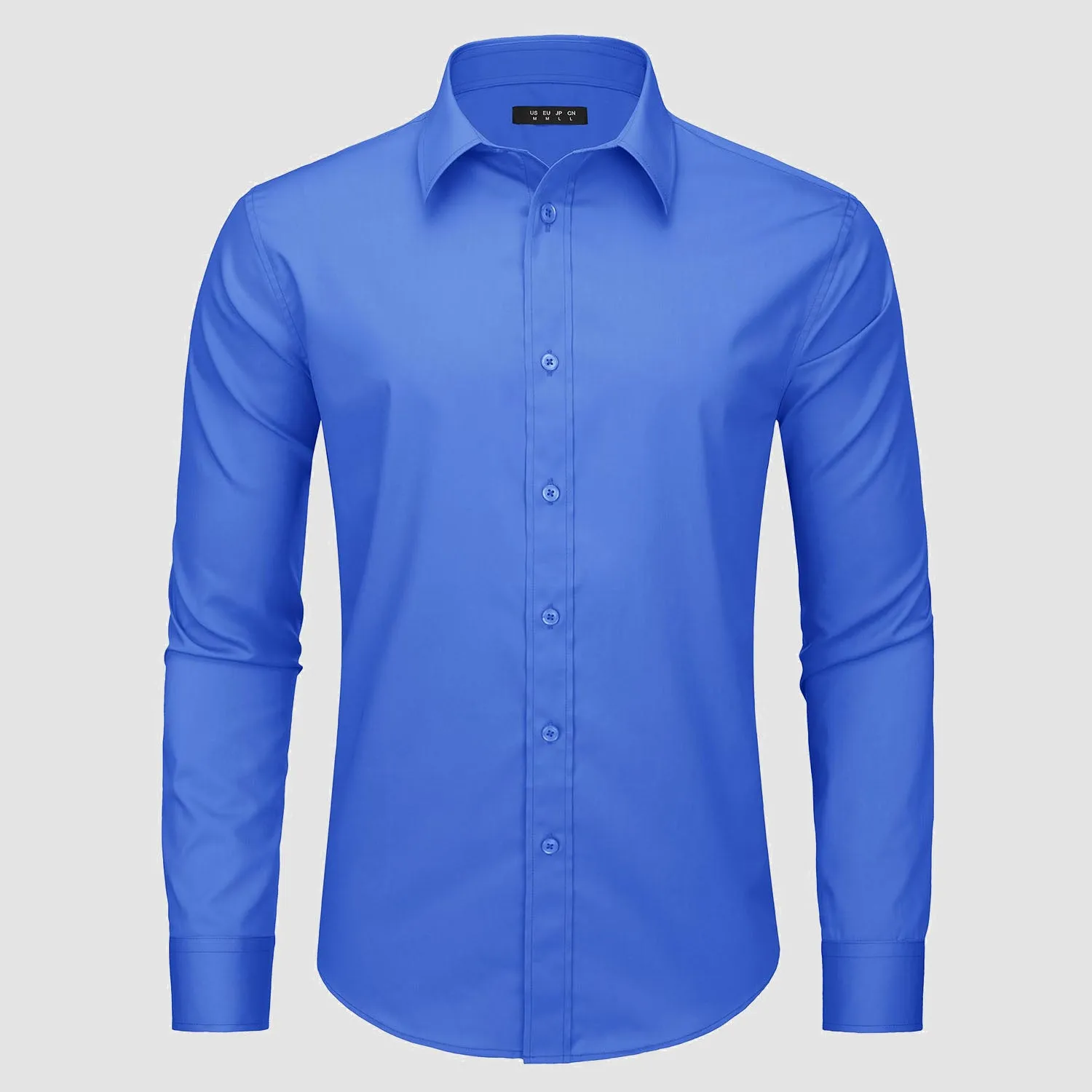 Men's Long Sleeve Uv Golf Shirts Wrinkle-Free Slim Fit Uv Golf Shirts