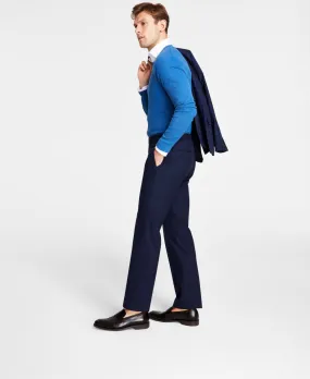 Michael Kors Mens Classic fit Dress Pants 34 / 30 Blue Solid