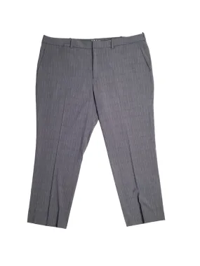 Perry Ellis Portfolio Mens Modern Fit Stretch Suit Dress Pants Grey 34 x 34