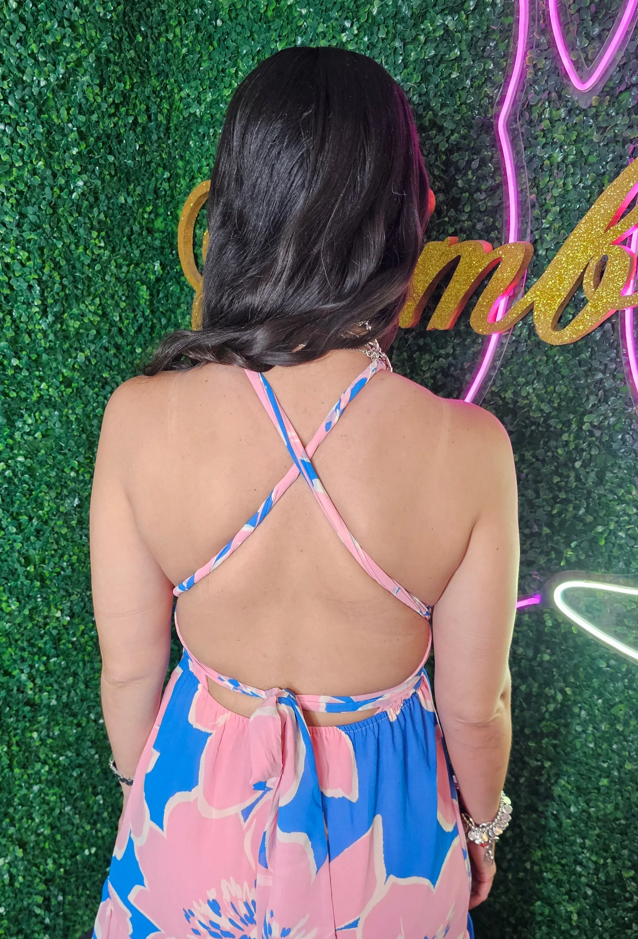 Pink Blue Maxi