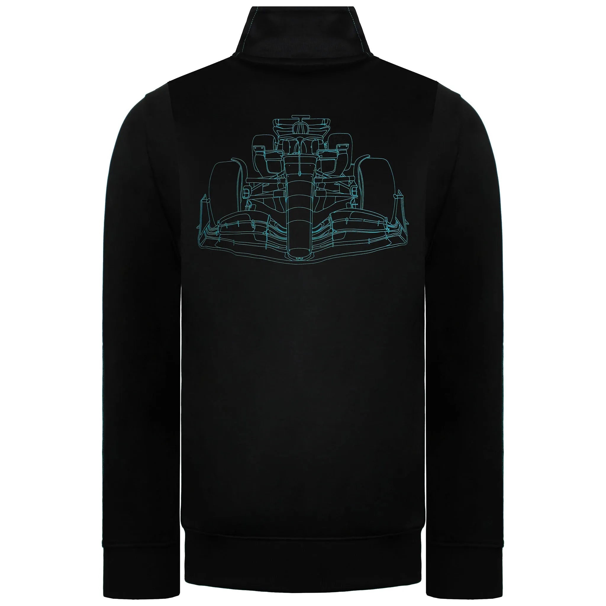 Puma Mercedes-AMG Petronas Mens Black Track Jacket