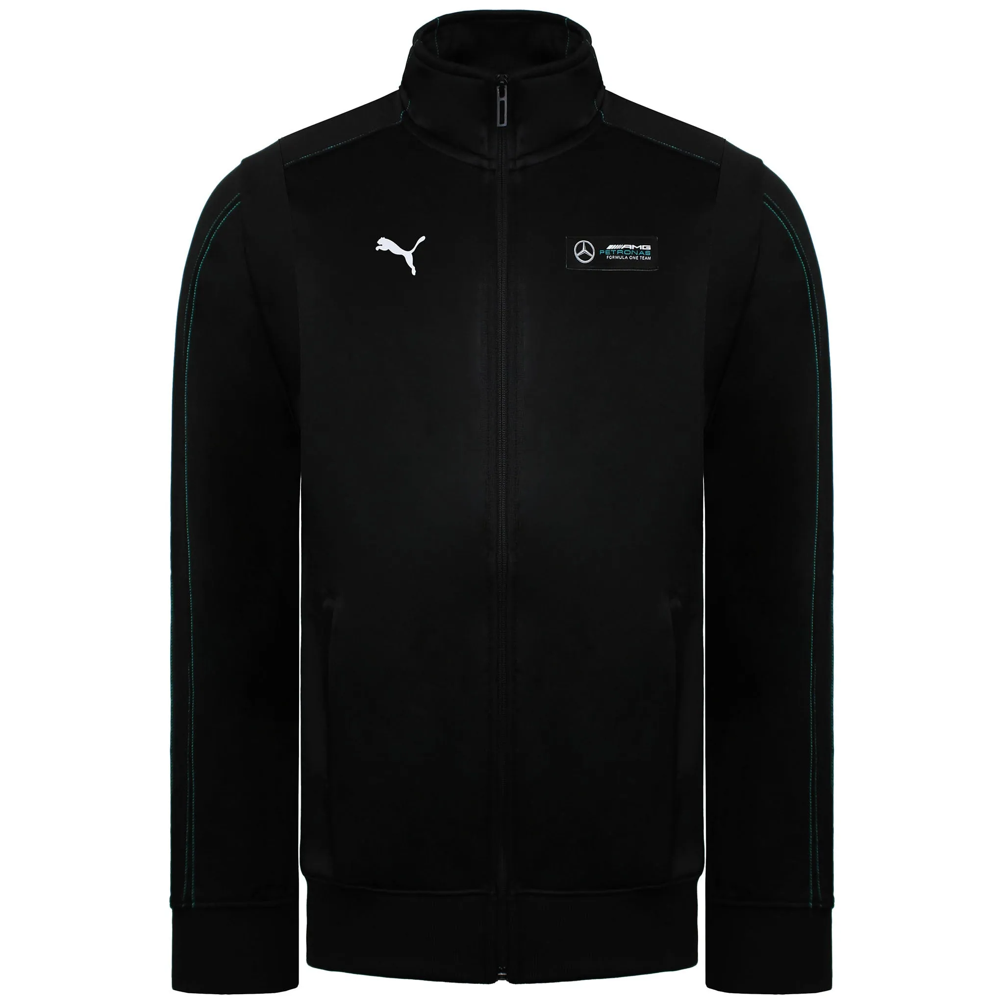 Puma Mercedes-AMG Petronas Mens Black Track Jacket
