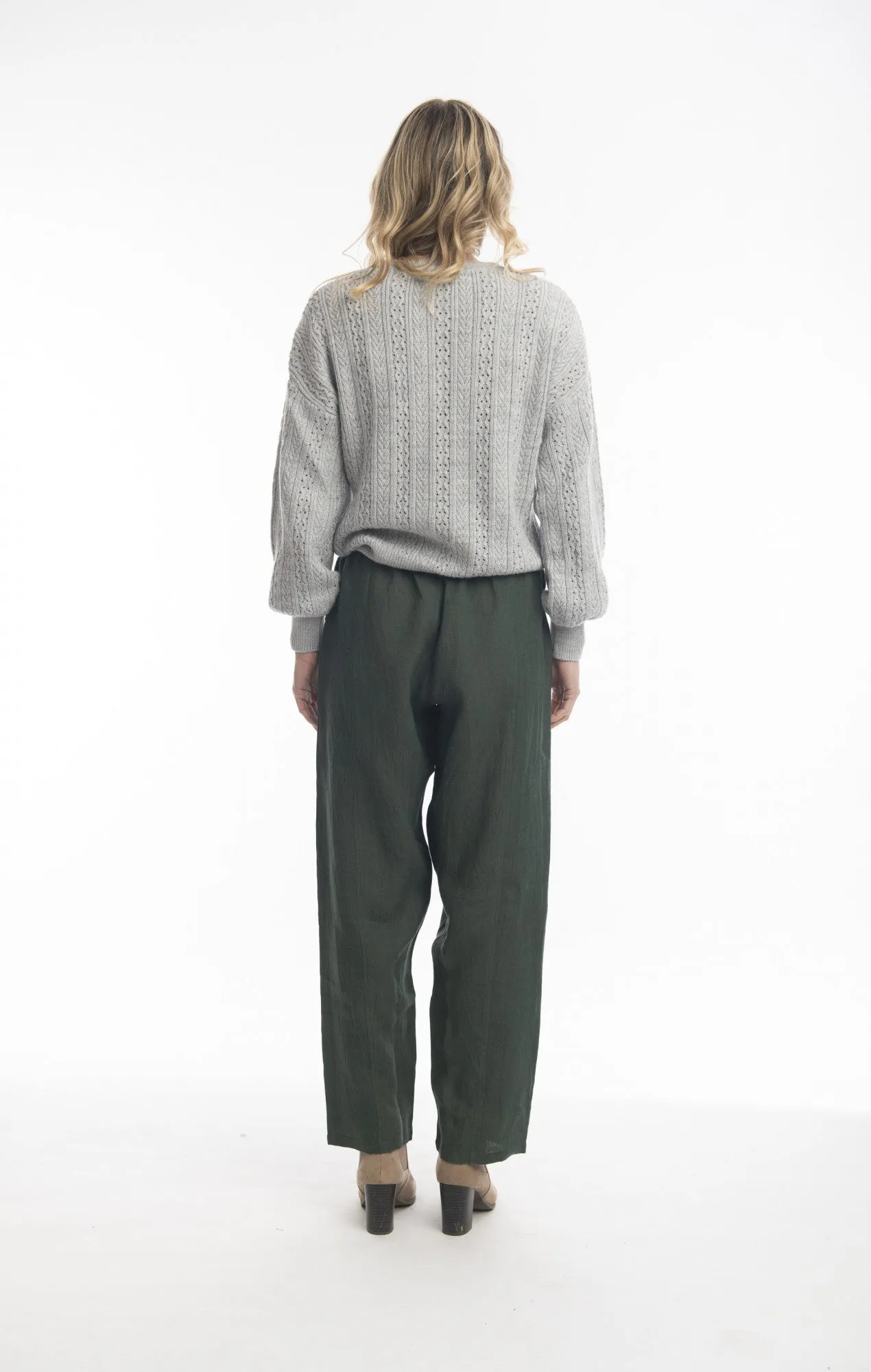 Pure Linen Pants Boho