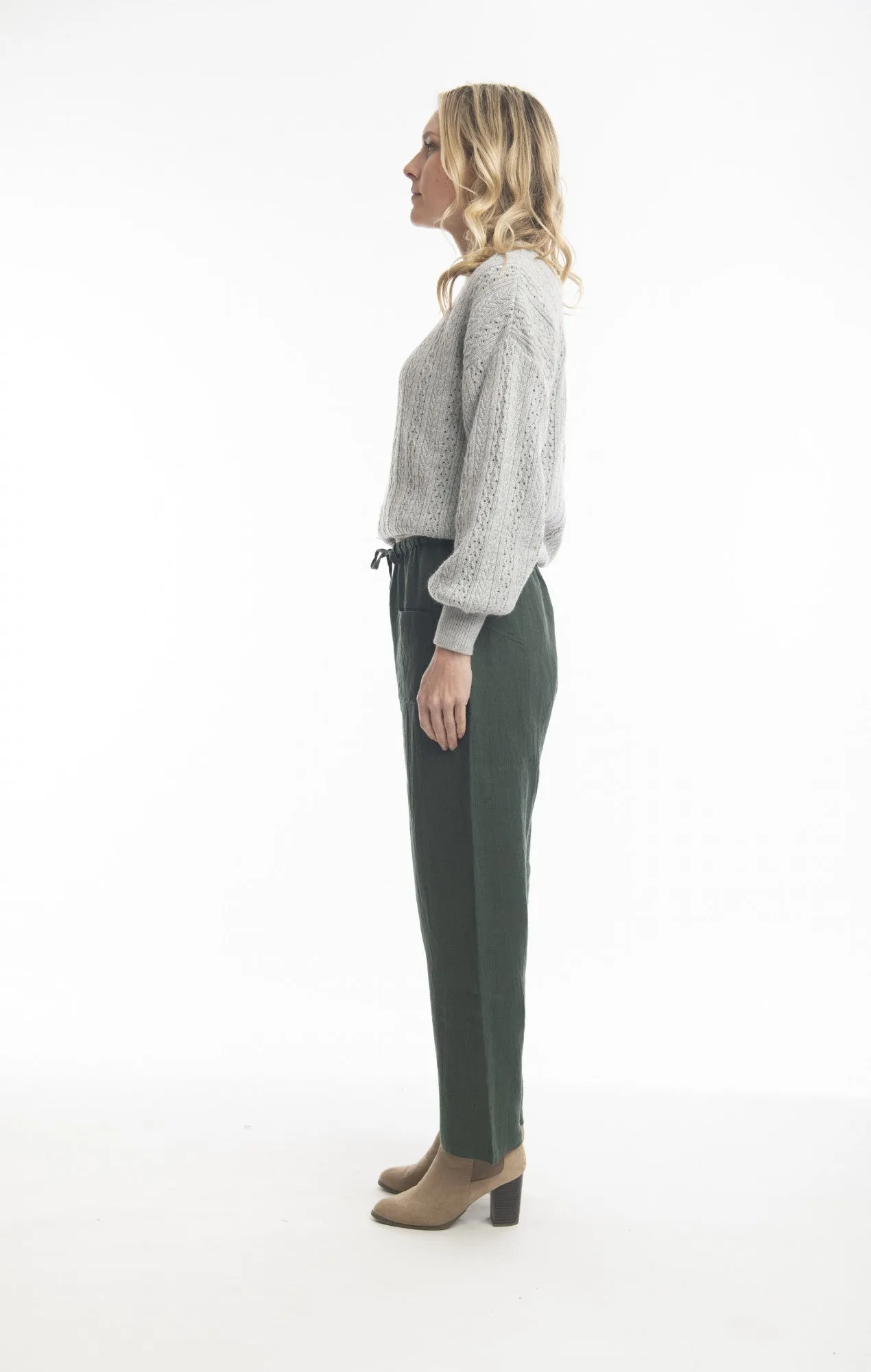 Pure Linen Pants Boho