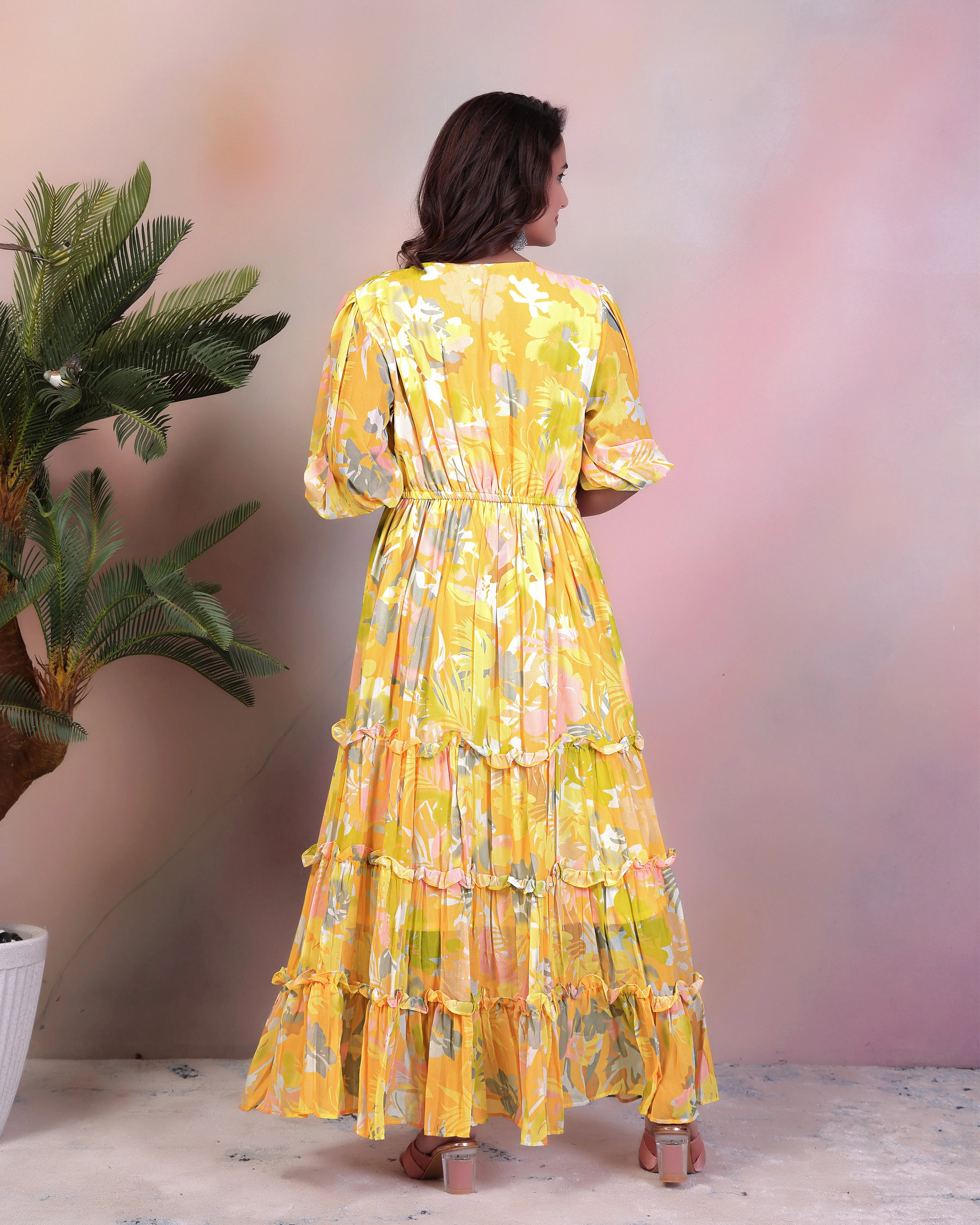 Sorrell Brown Maxi Dress