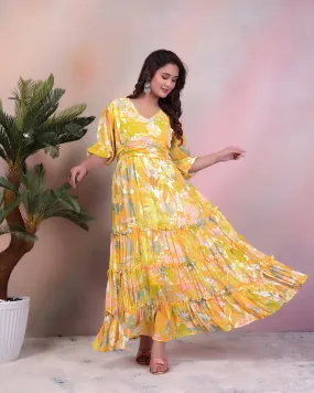 Sorrell Brown Maxi Dress