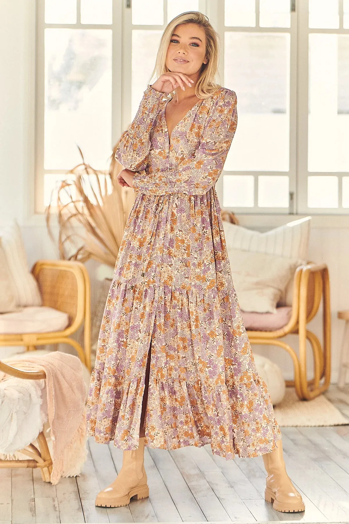 Stephanie Maxi - Amity Print