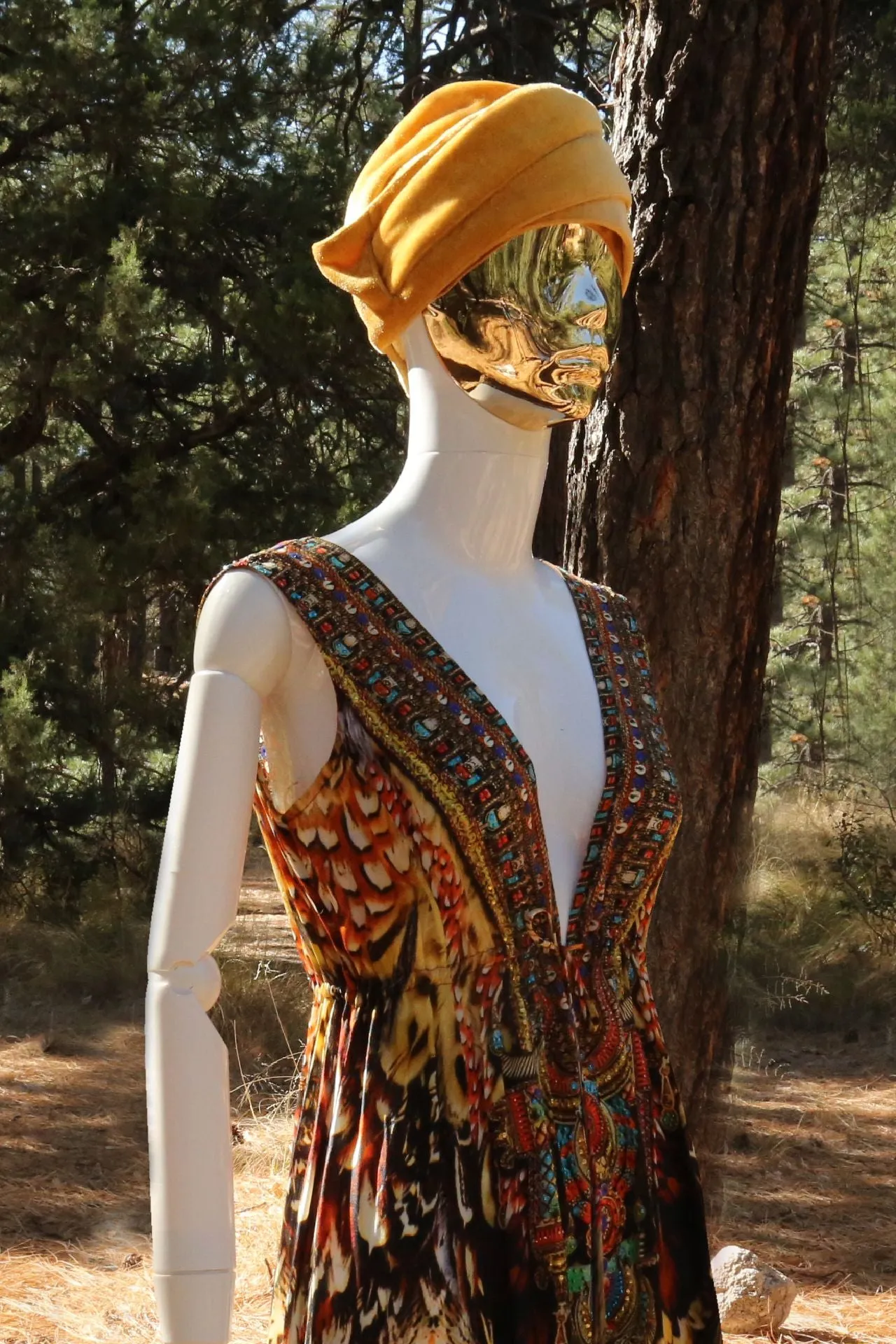 Sunset High Slit Maxi Dress