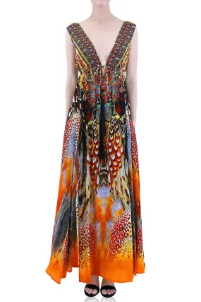Sunset High Slit Maxi Dress