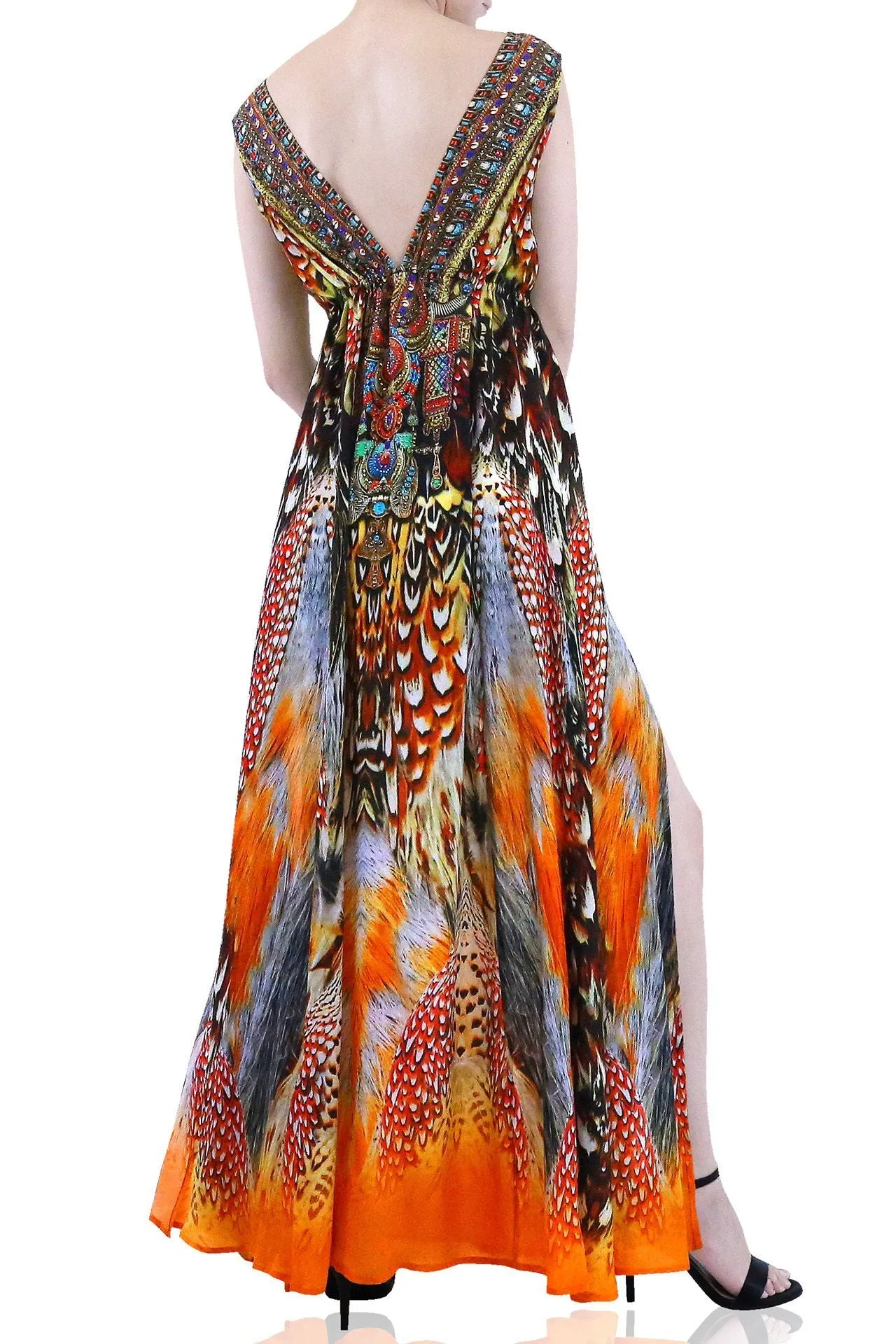 Sunset High Slit Maxi Dress