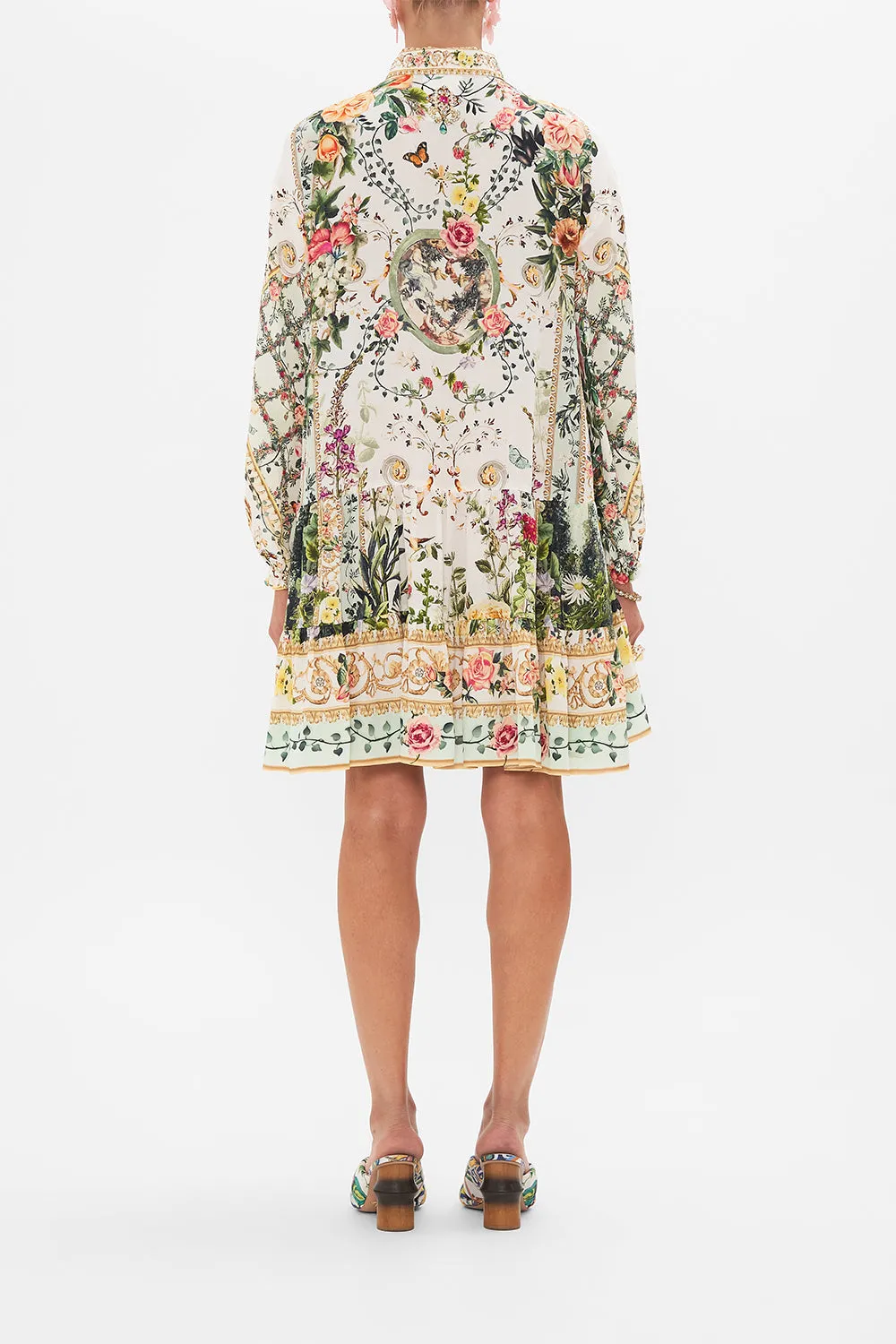 TIERED SHIRT DRESS RENAISSANCE ROMANCE