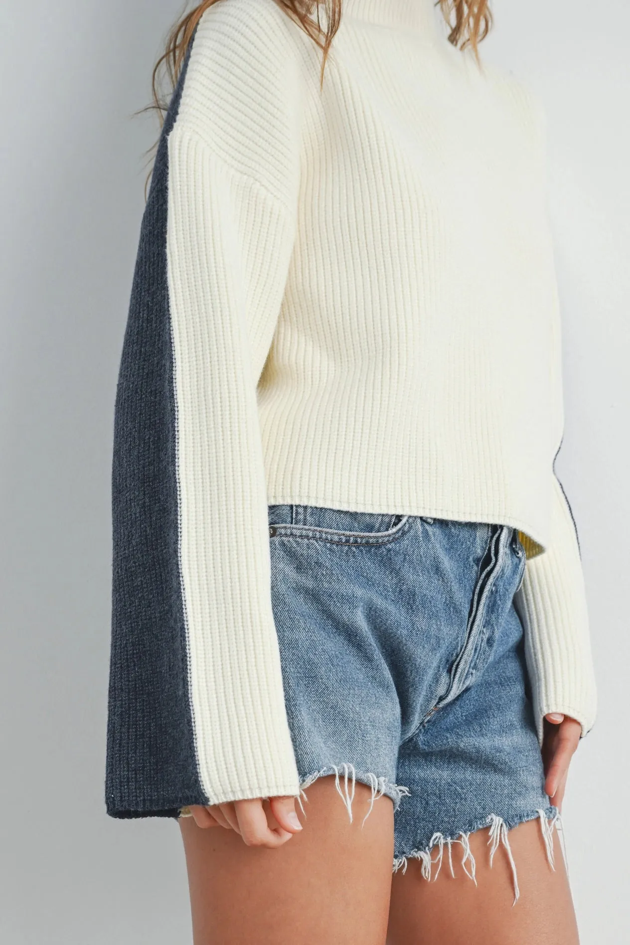 Two-Toned Sweater