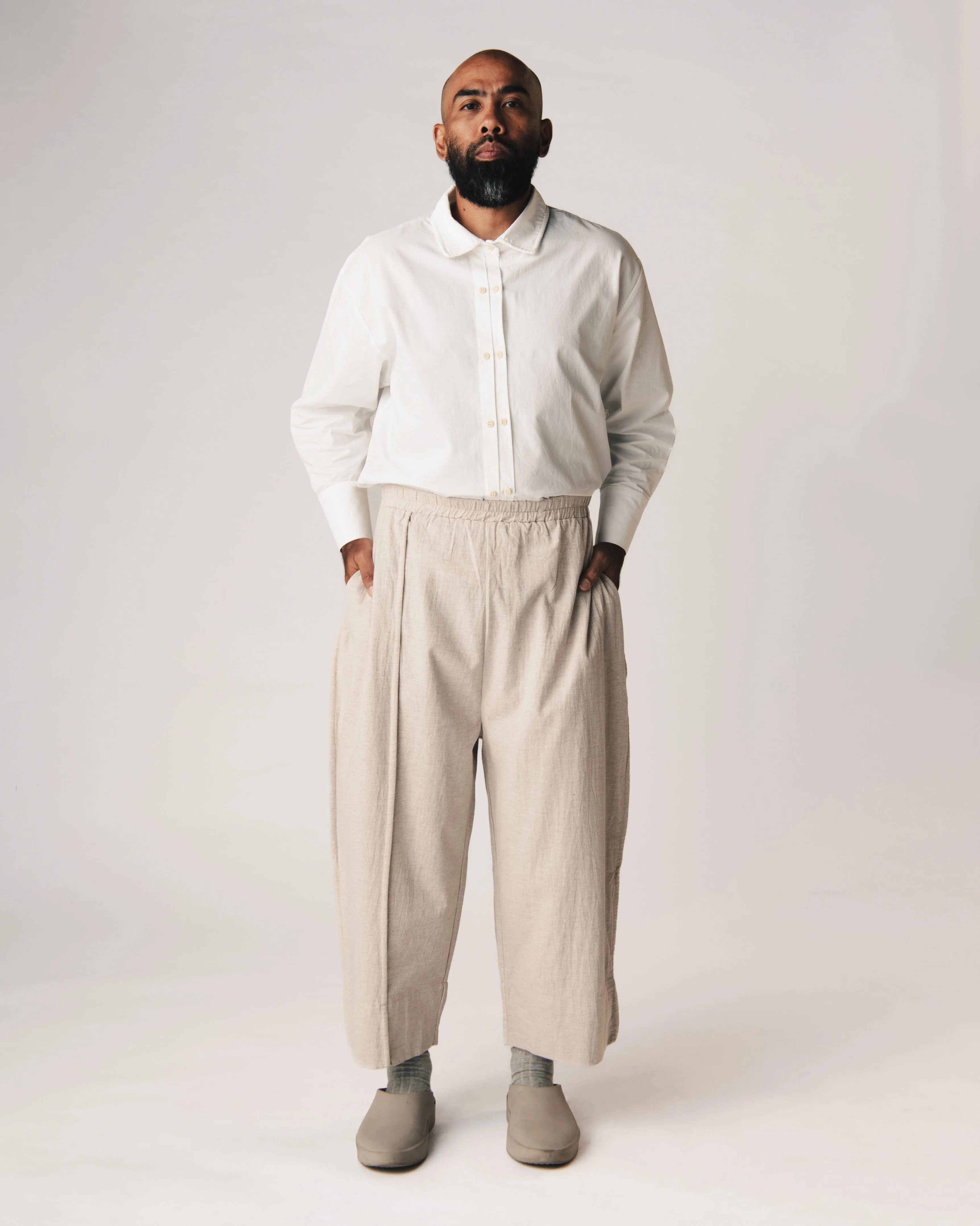 Unisex: The Culottes (Light Grey)