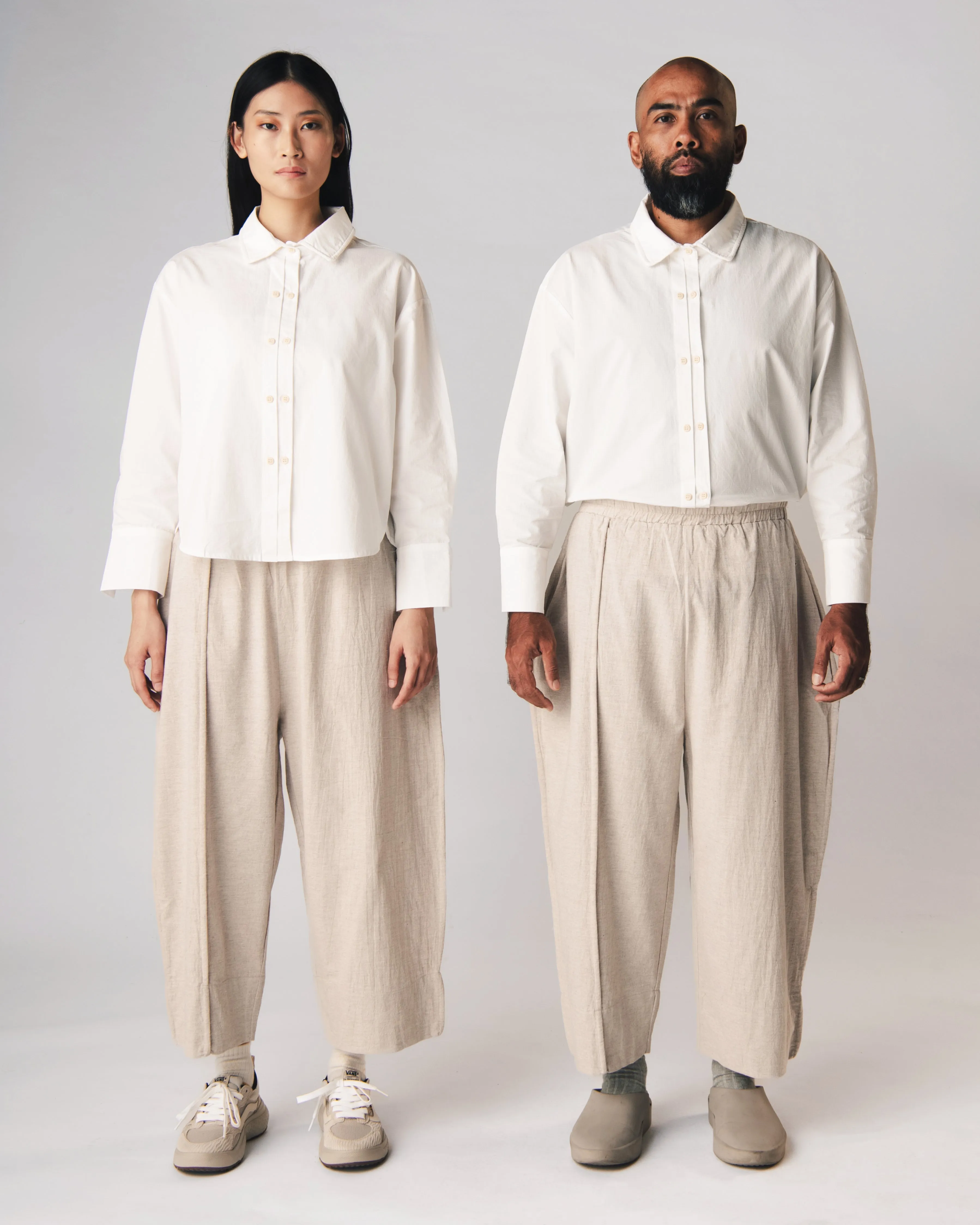 Unisex: The Culottes (Light Grey)