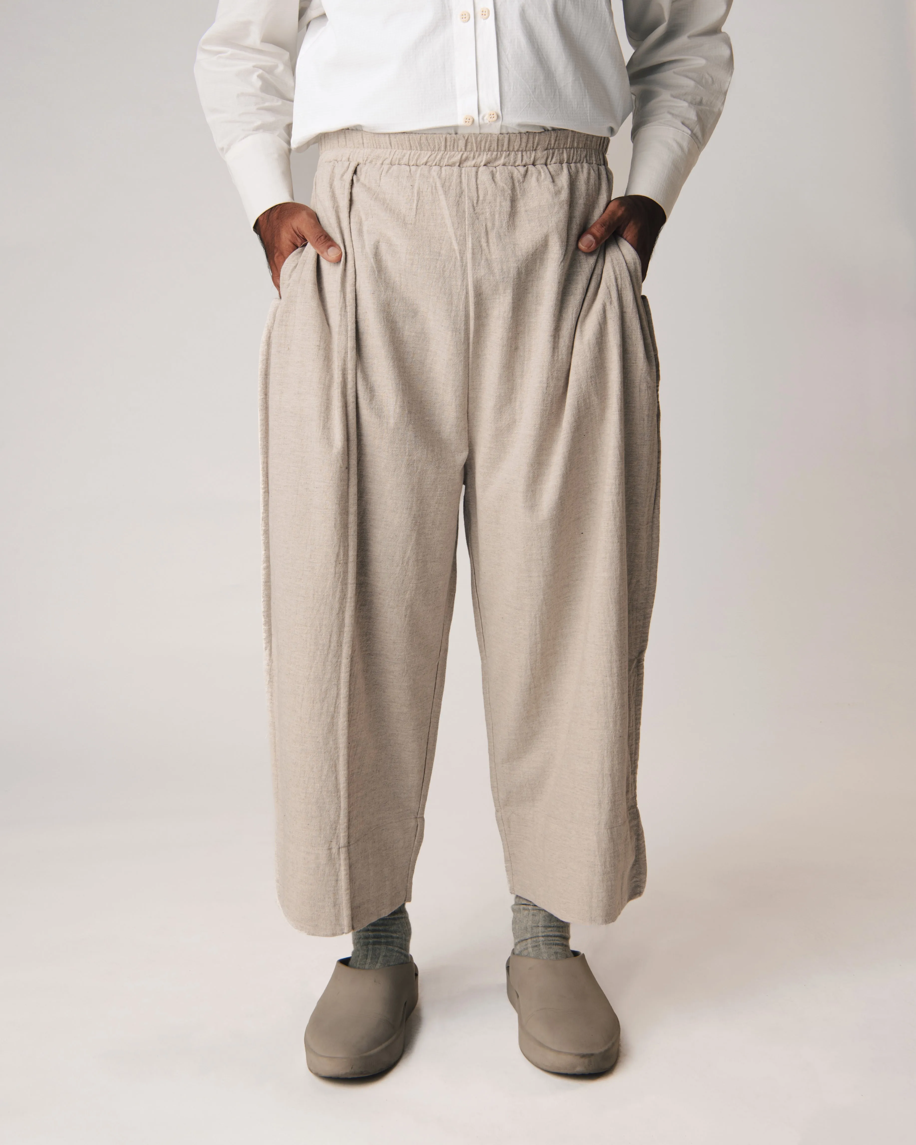 Unisex: The Culottes (Light Grey)