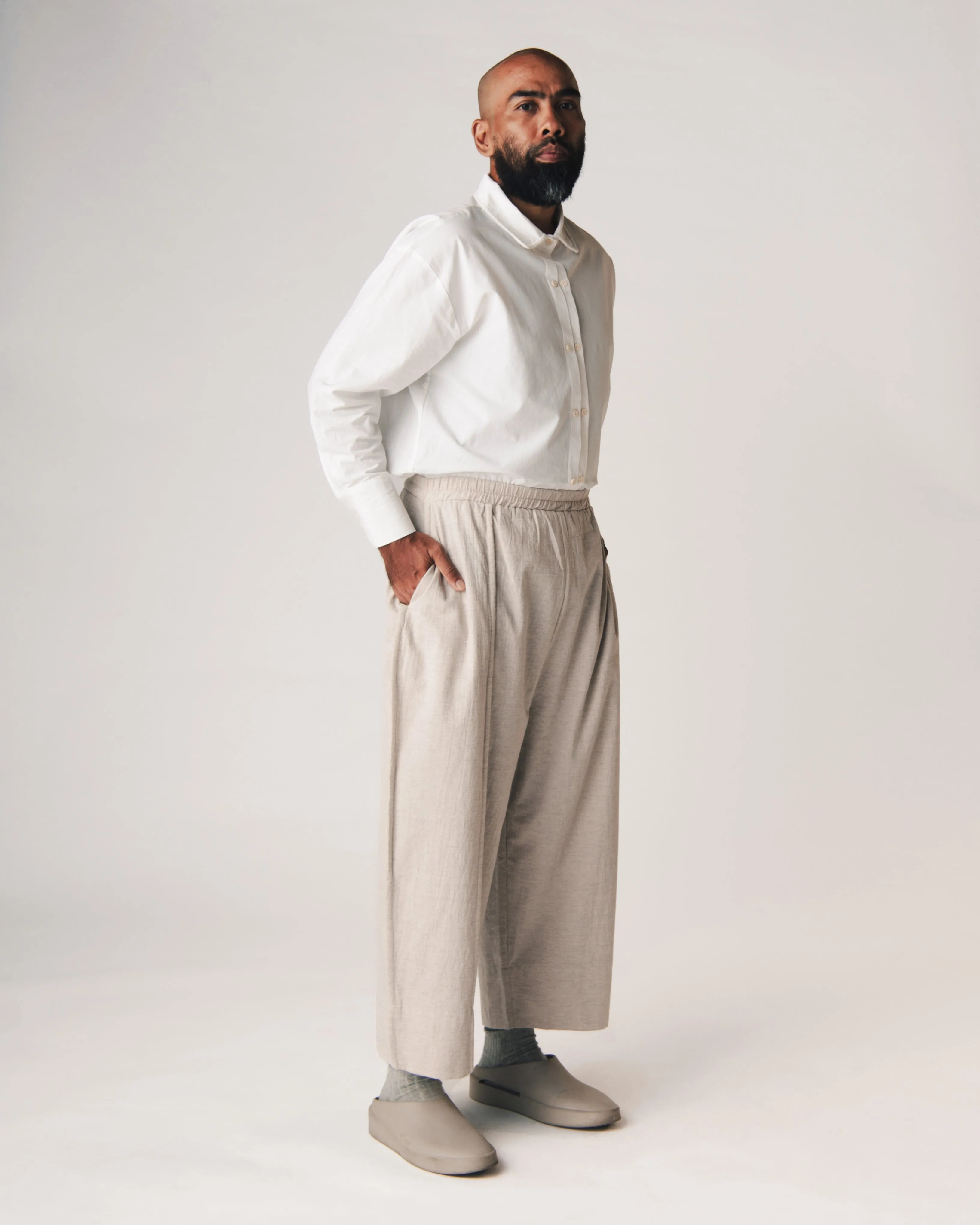 Unisex: The Culottes (Light Grey)