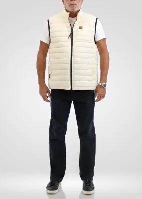URBAN LAUNDRY Sleeveless Cream Puffer Jacket