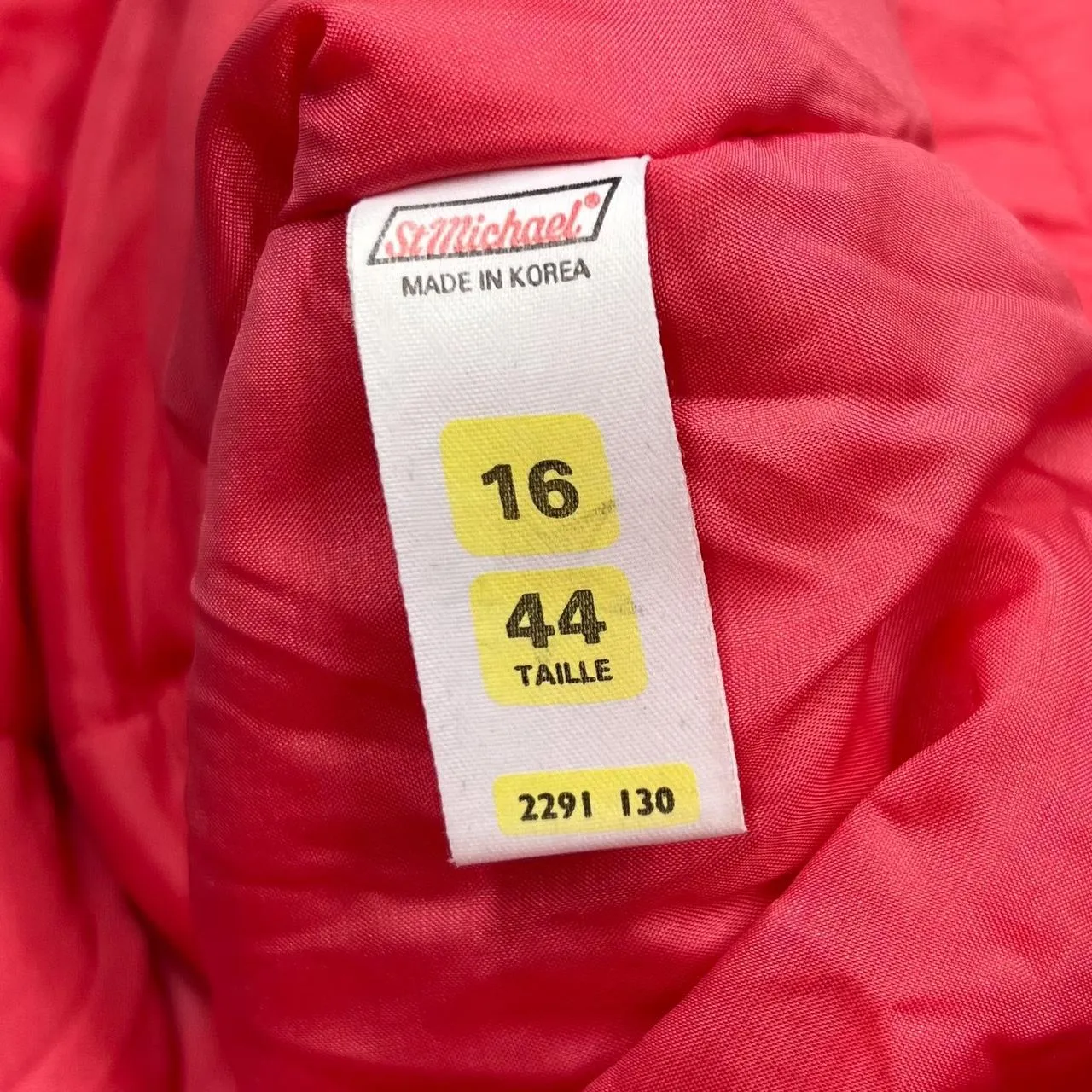 Vintage 80’s ST MICHAEL Made In Korea Lightly Padded Ski Puffer Jacket